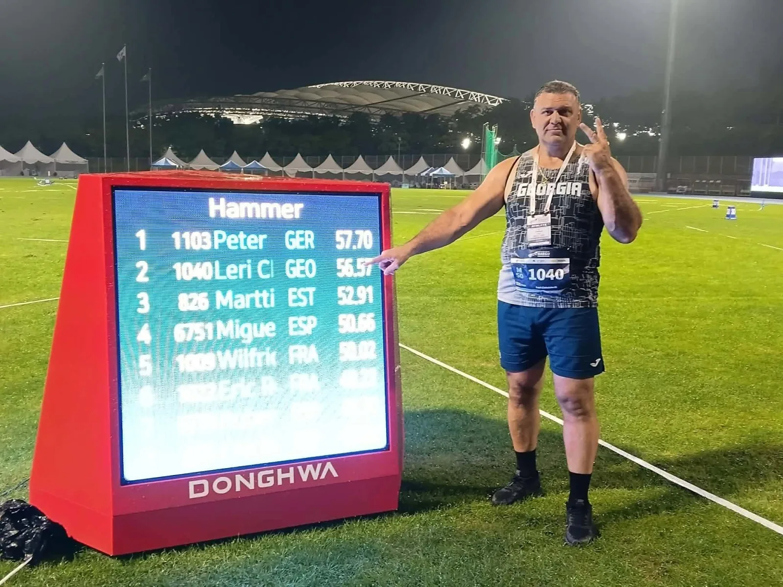 From August 22 to September 3, the World Masters  Athletics Championships is  held in Daegu (South Korea)